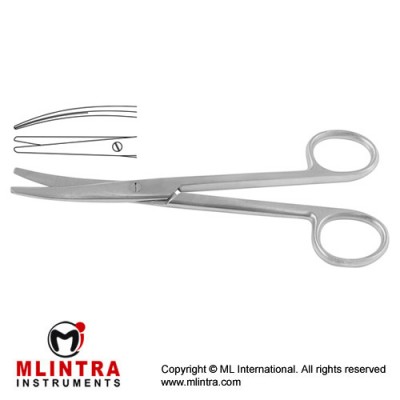 Mayo-Stille Dissecting Scissor Curved Stainless Steel, 21.5 cm - 8 1/2" Mayo-Stille Dissecting Scissor Curved Stainless Steel, 21.5 cm - 8 1/2"